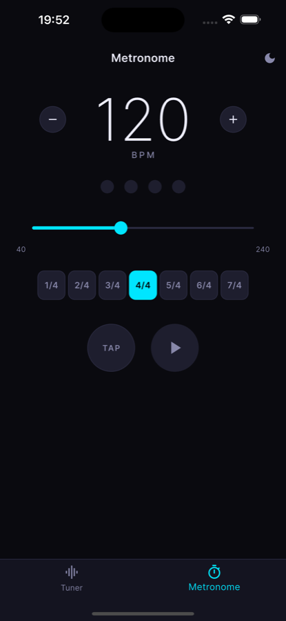 Tuner & Metronome スクリーンショット 2